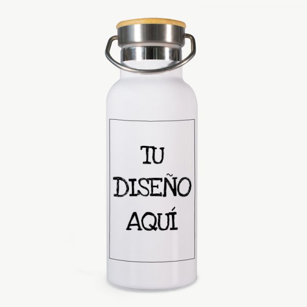Botella Bambú Personalizada