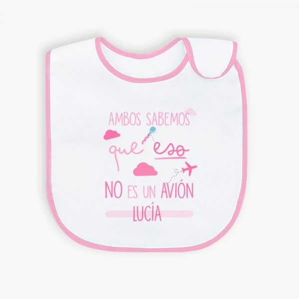 Babero Personalizado Eso No Es Un Avión