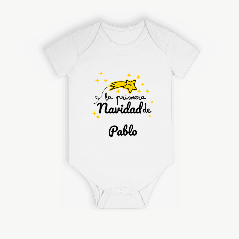 Body Personalizado Primera Navidad