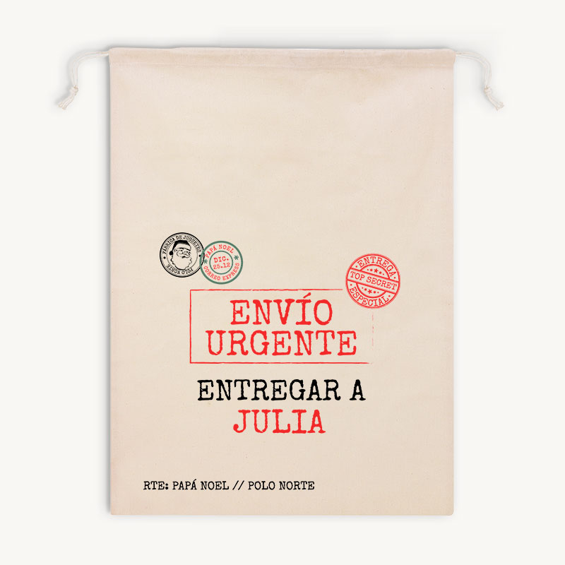 Saco Personalizado Regalos Envío Urgente