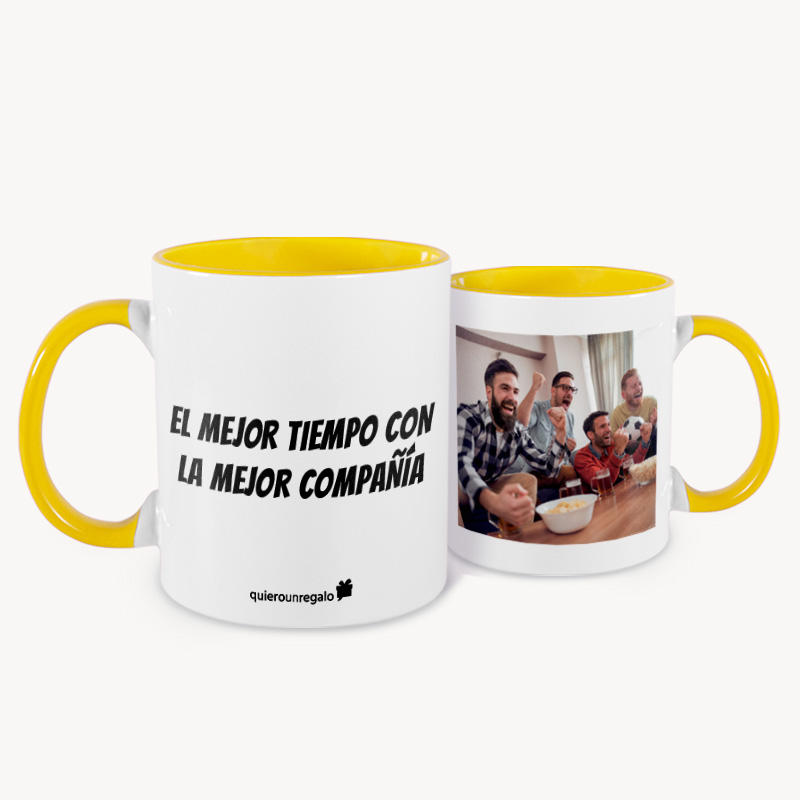 Taza Personalizada con Frase y Foto