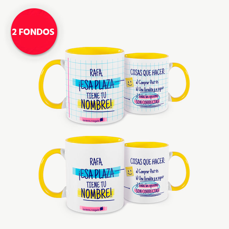 Taza Personalizada para Opositores