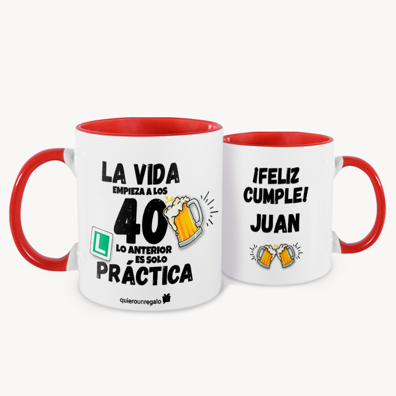 Taza Personalizada Feliz Cumple