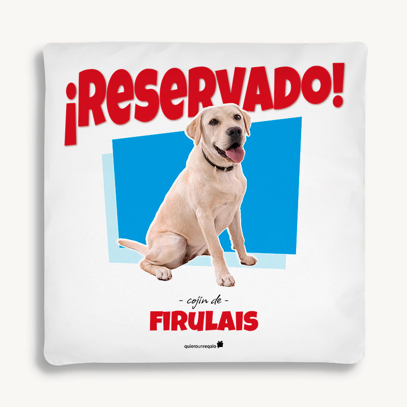 Cojín Personalizado para Mascotas